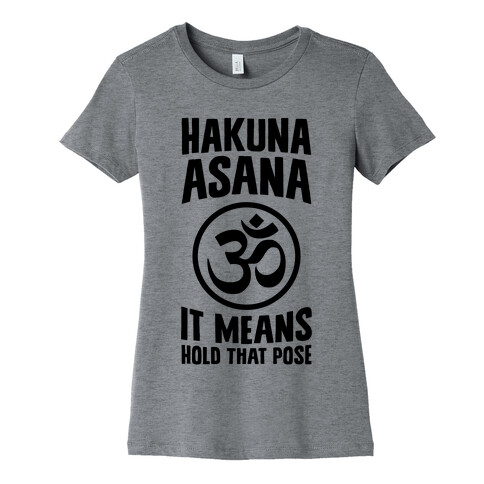 Hakuna Asana Womens T-Shirt