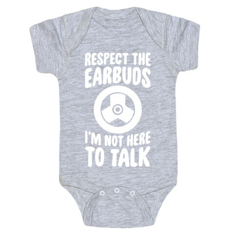 Respect The Earbuds Baby One-Piece