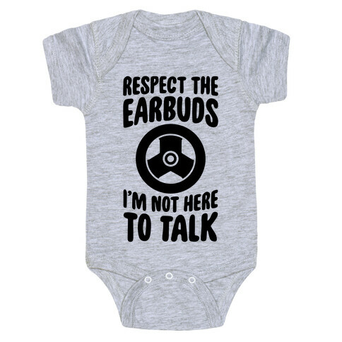 Respect The Earbuds Baby One-Piece