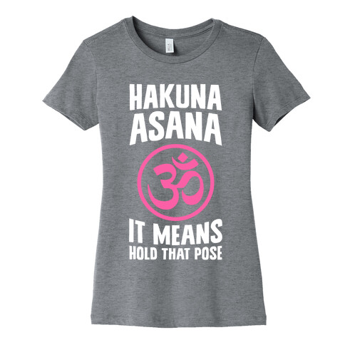 Hakuna Asana Womens T-Shirt