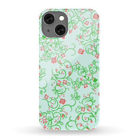 Spring Flora Pattern Phone Case