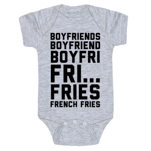 Boyfriends.. Baby One-Piece