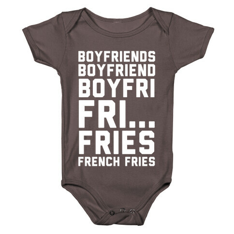 Boyfriends.. Baby One-Piece