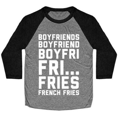 Boyfriends.. Baseball Tee