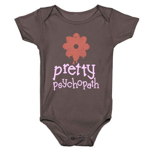 Pretty Psychopath (dark)  Baby One-Piece