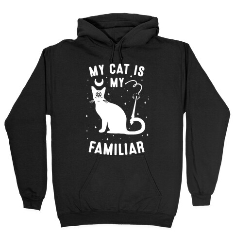 My Cat is My Familiar Hooded Sweatshirt