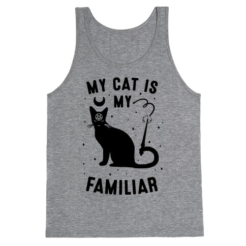 My Cat is My Familiar Tank Top