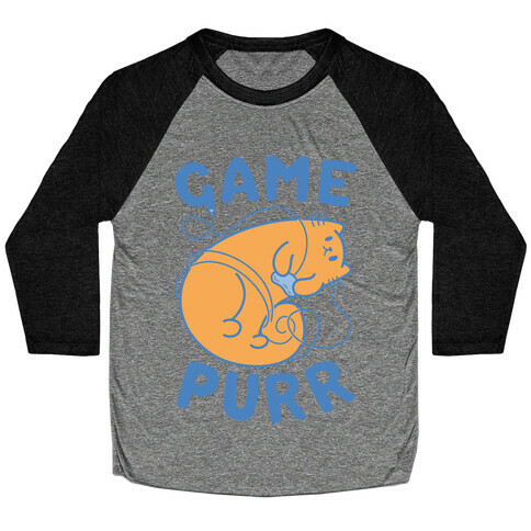 Game Purr Baseball Tee