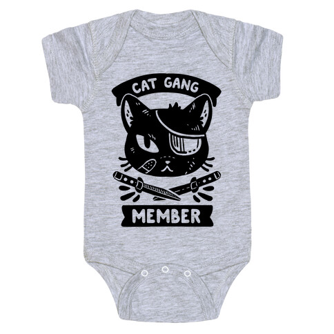 Cat Gang Member Baby One-Piece