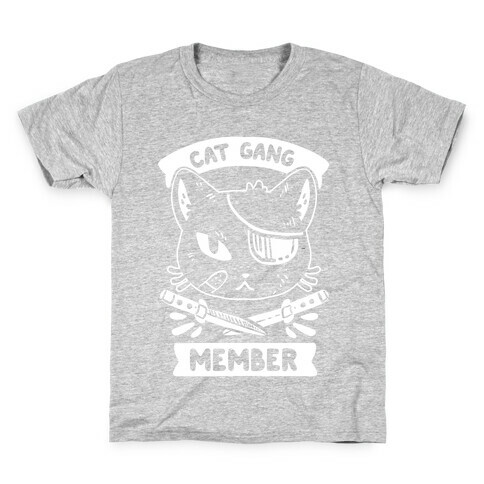 Cat Gang Member Kids T-Shirt
