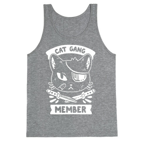 Cat Gang Member Tank Top