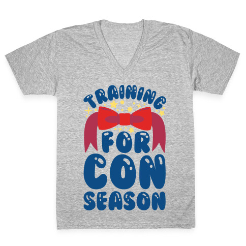 Training For Con Season V-Neck Tee Shirt