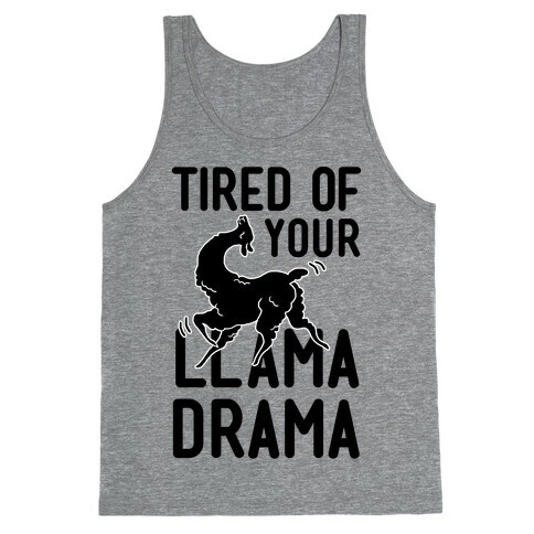 Llama Drama Tank Top
