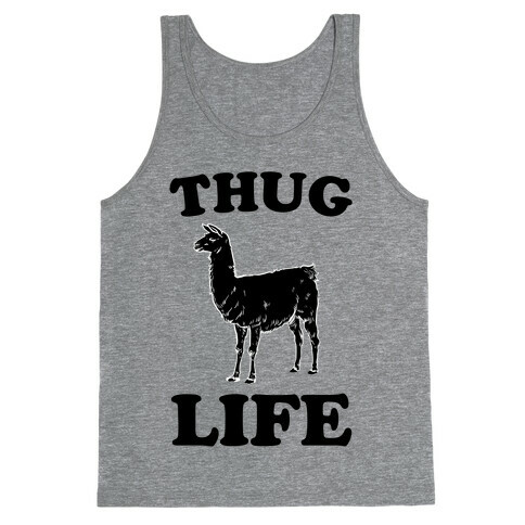 Thug Life Llama Tank Top
