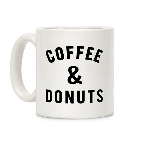 Coffee And Donuts Coffee Mug