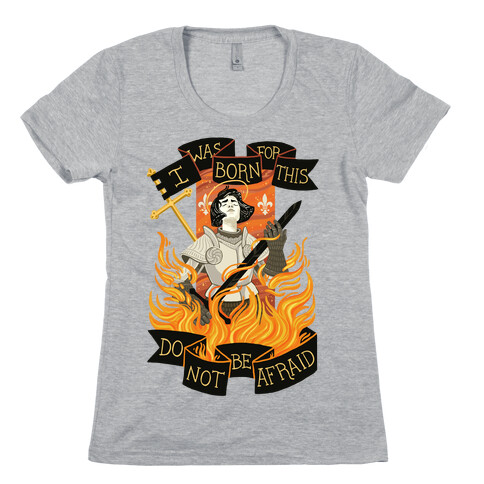 Saint Joan Of Arc Womens T-Shirt