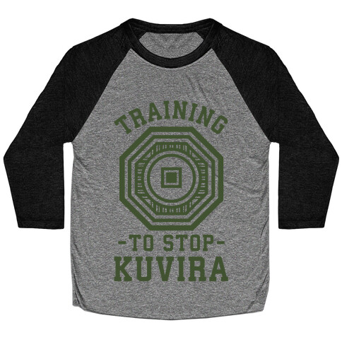 Training to Stop Kuvira Baseball Tee