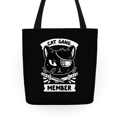 Cat Gang Member Tote