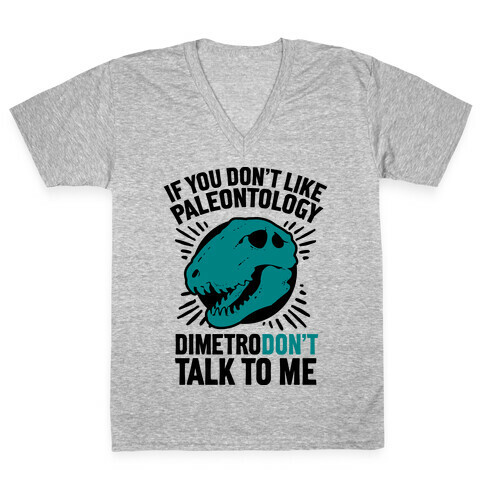 DimetroDON'T Talk to Me V-Neck Tee Shirt