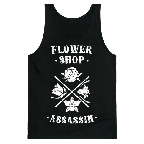 Flower Shop Assassin (Vintage) Tank Top