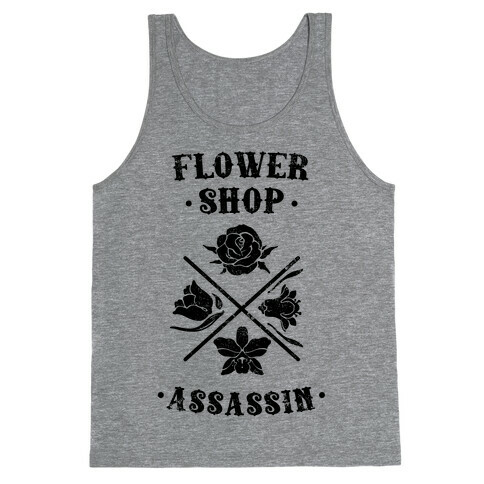 Flower Shop Assassin (Vintage) Tank Top