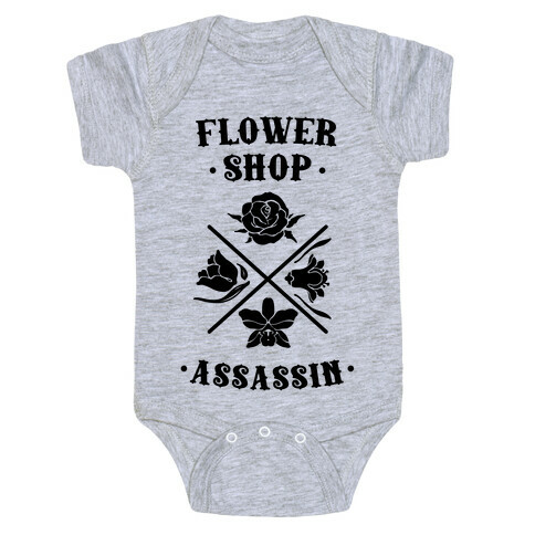 Flower Shop Assassin Baby One-Piece