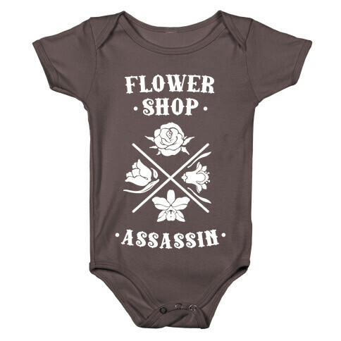 Flower Shop Assassin Baby One-Piece