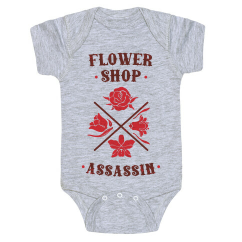 Flower Shop Assassin Baby One-Piece