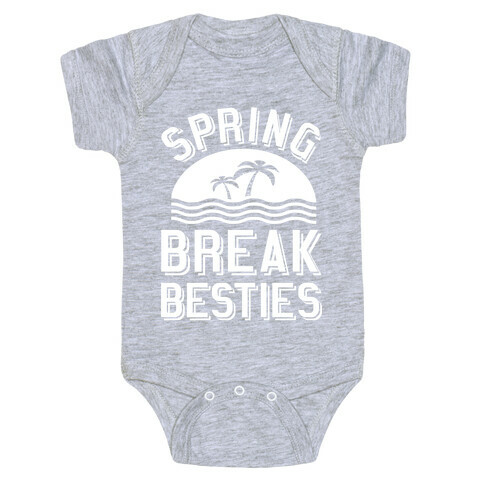 Spring Break Besties Baby One-Piece