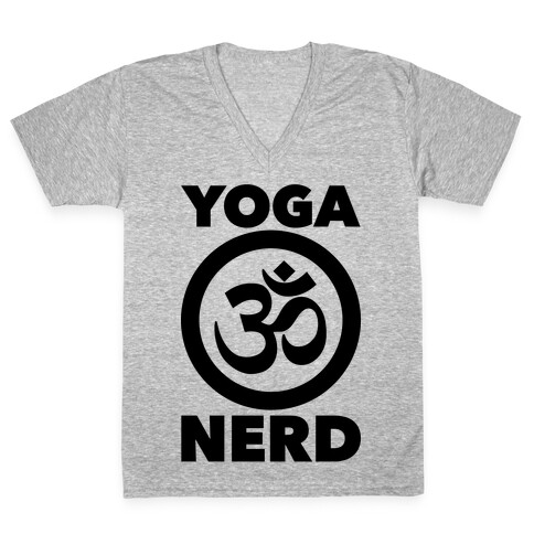 Yoga Nerd V-Neck Tee Shirt