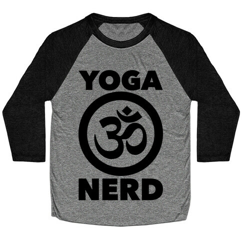 Yoga Nerd Baseball Tee