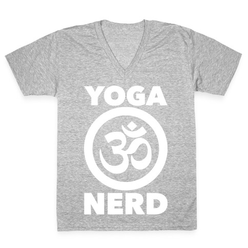 Yoga Nerd V-Neck Tee Shirt