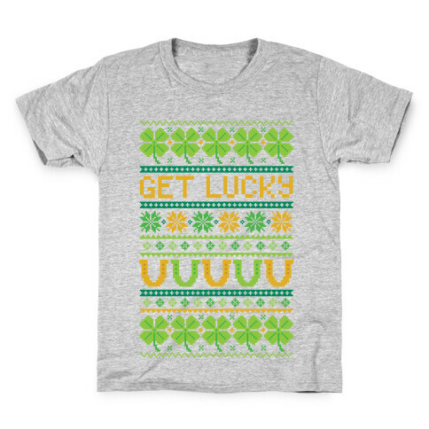 St. Patrick's Day Ugly Sweater Kids T-Shirt