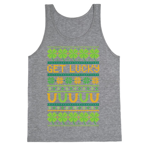 St. Patrick's Day Ugly Sweater Tank Top