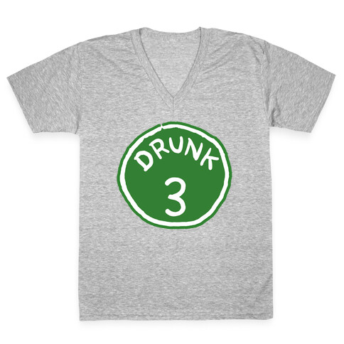 Drunk 3 V-Neck Tee Shirt