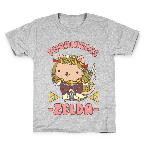 Purrincess Zelda Kids T-Shirt