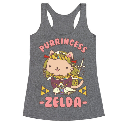 Purrincess Zelda Racerback Tank Top