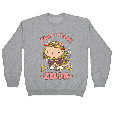 Purrincess Zelda Pullover