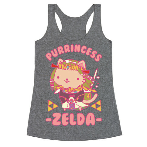 Purrincess Zelda Racerback Tank Top