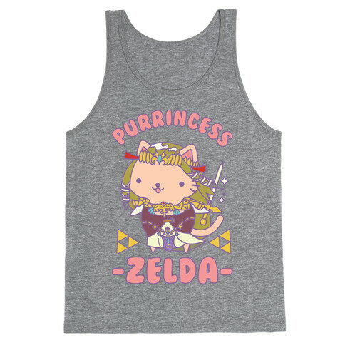 Purrincess Zelda Tank Top