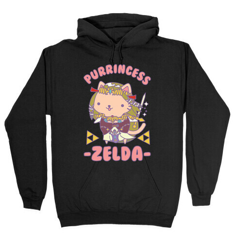 Purrincess Zelda Hooded Sweatshirt