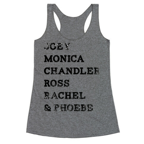 The Friends (Vintage) Racerback Tank Top