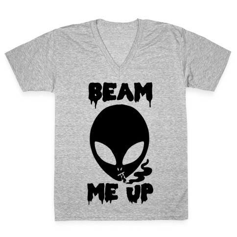 Beam Me Up V-Neck Tee Shirt