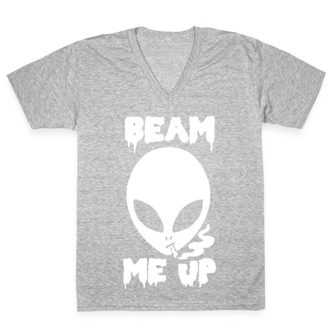 Beam Me Up V-Neck Tee Shirt