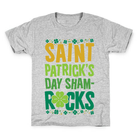 St. Patrick's Day Sham-ROCKS Kids T-Shirt