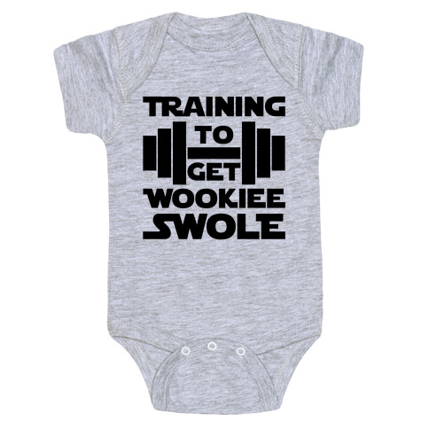 Training To Get Wookie Swole Baby One-Piece