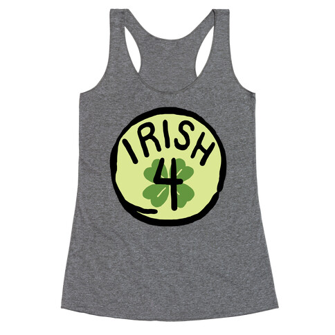 Irish 4 (St. Patricks Day) Racerback Tank Top