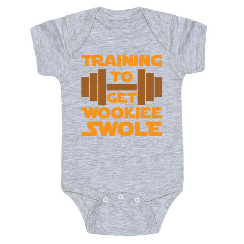 Training To Get Wookie Swole Baby One-Piece