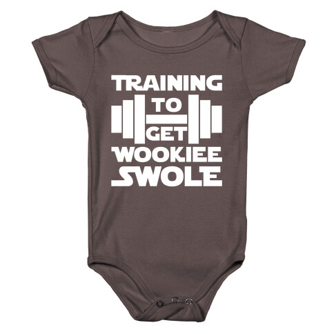 Training To Get Wookie Swole Baby One-Piece