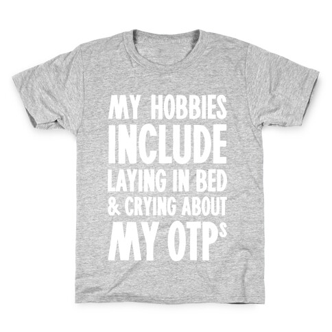 Crying About My OTPs Kids T-Shirt